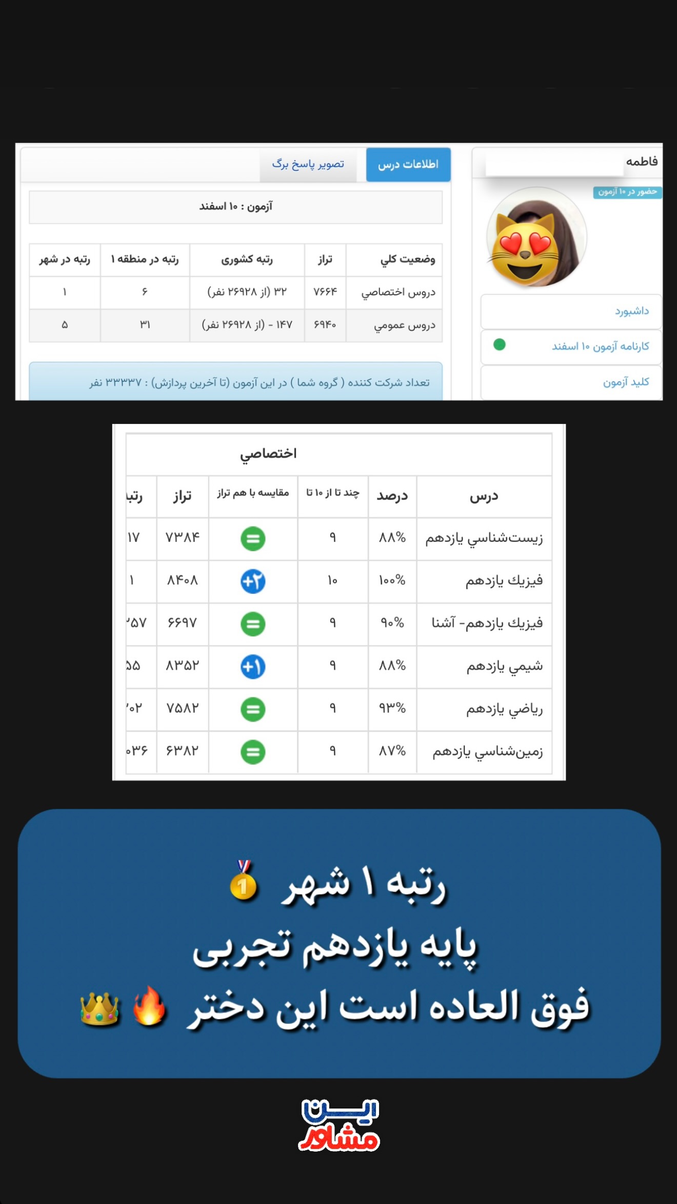 نظر دانش‌آموز 56